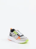 Richter – Sneaker aus Textil mit Neonakzenten
