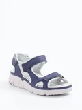 Allrounder - Sandale aus Metallic in blau