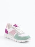 Sioux – Sneaker aus Veloursleder und Mesh multi
