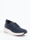 Clarks – Strick-Sneaker aus Textil in Dunkelblau
