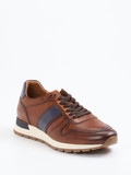 Daniel Kenneth - Sneaker aus Leder in braun