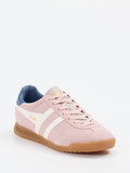 Gola – Retro-Sneaker aus Veloursleder Altrosa
