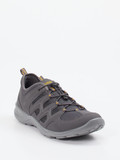Ecco - Schnürschuh aus Textil in grau