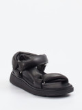 FitFlop – Chunky-Sandale aus Kalbleder schwarz