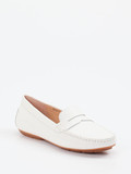 Si – Loafer aus Kalbleder in Weiß