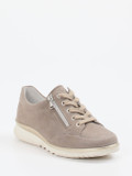 Semler – Komfort-Sneaker aus Veloursleder Taupe