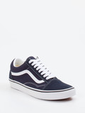Vans – Sneaker aus Canvas und Wildleder Dunkelblau