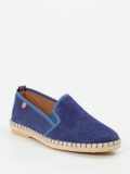Verbenas – Espadrilles aus Leder in Jeansblau