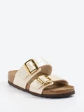 Birkenstock – Zweiriemer-Sandalen aus Synthetik weiß