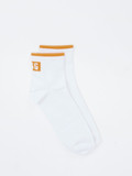 UGG – Kurze Socken aus Baumwollmix in Weiß