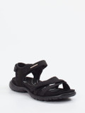 Ecco – Trekking-Sandalen aus Synthetik Schwarz