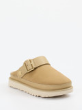 UGG – Clogs aus Nubukleder in Sandbeige
