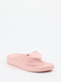 Tommy Hilfiger – Zehentrenner aus Synthetik in Rosa