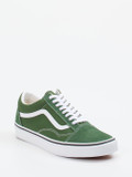 Vans – Sneaker aus Canvas und Wildleder waldgrün