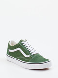Vans – Sneaker aus Canvas und Wildleder waldgrün
