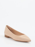 Andrea Puccini – Spitzballerinas aus Lammleder beige