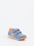 Naturino – Klett-Sneaker aus Veloursleder jeansblau