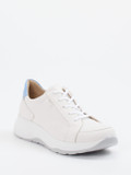Finn Comfort – Komfort-Sneaker aus Kalbleder Offwhite