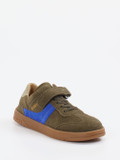 Richter – Klettsneaker aus Veloursleder olivgrün