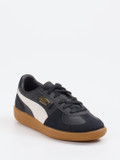 Puma – Retro-Sneaker aus Leder in Schwarz