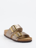 Birkenstock – Zweiriemer-Pantolette aus Synthetik braun