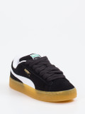 Puma – Sneaker aus Veloursleder Schwarz