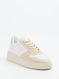 Copenhagen – Sneaker aus Velour/Leder in Beige