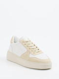 Copenhagen – Sneaker aus Velour/Leder in Beige