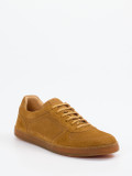 Konstantin Starke – Sneaker aus Veloursleder ockerbraun