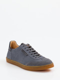 Konstantin Starke – Sneaker aus Veloursleder schiefergrau