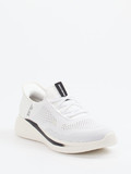 Skechers – Slip-On Sneaker aus Textil Weiß