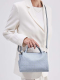 Marlon Firenze – Handtasche aus Kalbleder hellblau