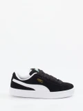 Puma – Sneaker aus Veloursleder Schwarz Retro-Look
