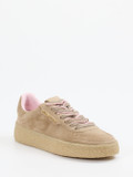 Kennel & Schmenger – Sneaker aus Veloursleder Sandbeige