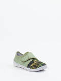 Superfit – Hausschuh aus Textil mit Dino-Print
