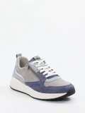 Sioux - Sneaker aus Veloursleder in blau