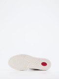 Sioux – Sneaker aus Glattleder Offwhite