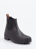 Fischer – Chelsea-Gummiboots aus Synthetik schwarz