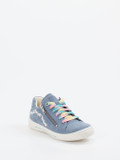 Superfit – Sneaker aus Veloursleder jeansblau