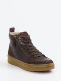 Paul Green – Mid-Top Sneaker aus Nubukleder braun