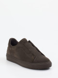 Konstantin Starke – Slip-On Sneaker aus Veloursleder braun
