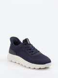 Geox – Sneaker aus gestricktem Textil Dunkelblau