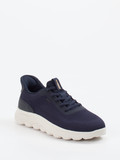 Geox – Sneaker aus gestricktem Textil Dunkelblau