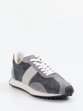 Tod's - Sneaker aus Veloursleder in grau