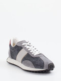Tod's – Retro-Sneaker aus Veloursleder grau