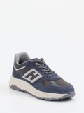 Hogan - Sneaker aus Veloursleder in blau