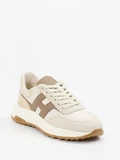 Hogan - Sneaker aus Veloursleder in beige