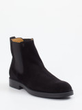 Tod's – Chelsea Boots aus Veloursleder Schwarz