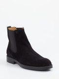 Tod's – Chelsea Boots aus Veloursleder Schwarz
