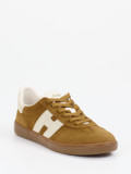Hogan – Retro-Sneaker aus Veloursleder cognacbraun